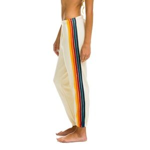 White Aviator Nation Sweatpants